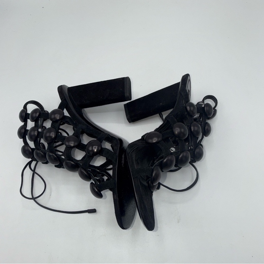 ALEXANDER WANG Rubie Suede Gladiator Sandals, US Size 37 - Picture 5 of 14